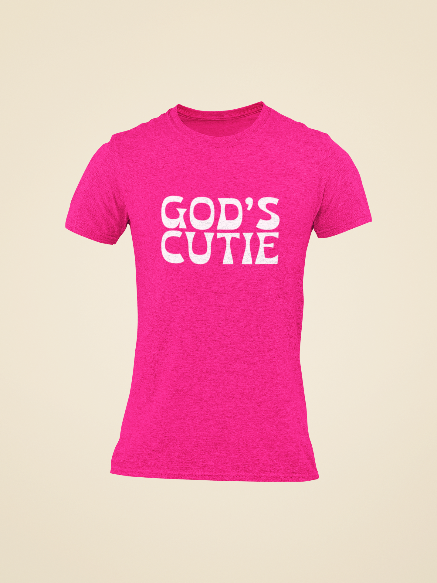 White God's Cutie Black T-Shirt