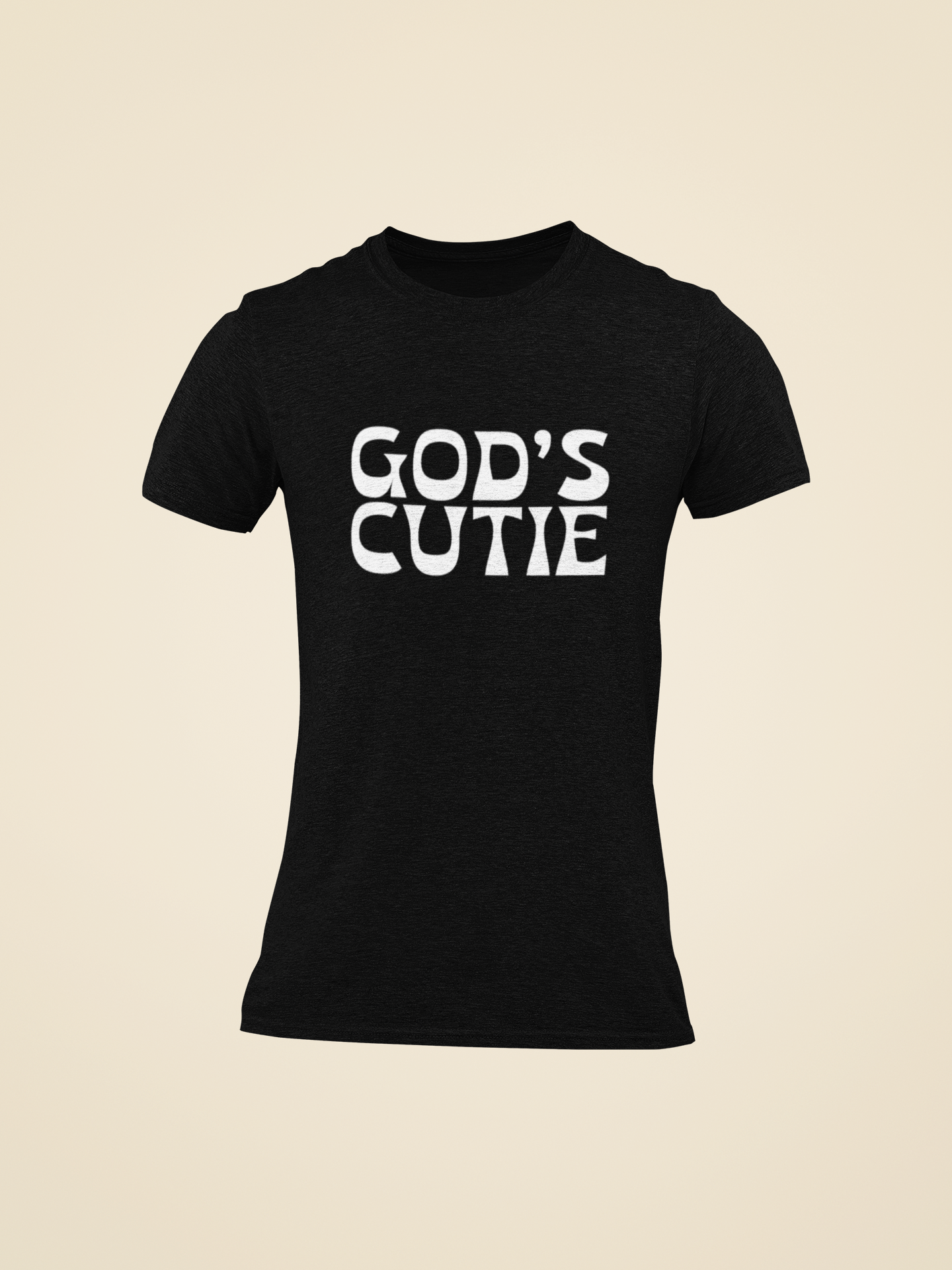 White God's Cutie Black T-Shirt